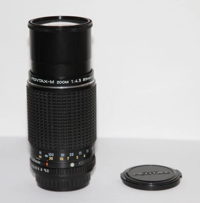 SMC Pentax-M 80-200mm f/4.5 Zoom Telephoto Camera Lens - Pentax K Mount. - Image 1 of 4