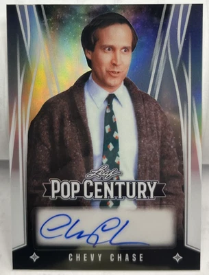 Chevy Chase 2025 Leaf Pop Century Metal Prismatic Autograph Auto #'d 9/25 - Image 1 of 2