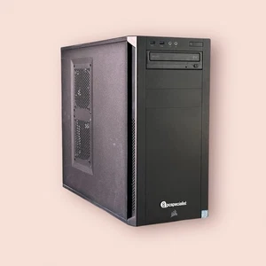 @USED@ Corsair Carbide Series 200R Mid-Tower PC Case Black PCO50 - Picture 1 of 6