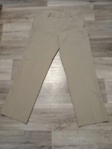 Adidas Climalite Golf Pants # AE7005 - Tan- 34X32 - Picture 1 of 10