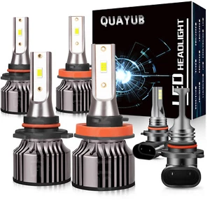 Para For Dodge RAM 1500 2500 3500 2013-2015 LED faro + bombillas antiniebla - Picture 1 of 12