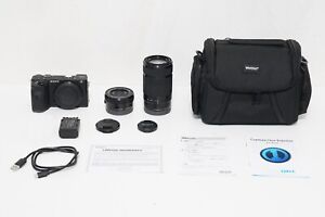 Neues AngebotSony Alpha A6600 24,2-MP-Digitalkamera EXCELL+ Bonusobjektive 16–50 mm & 55–210 mm