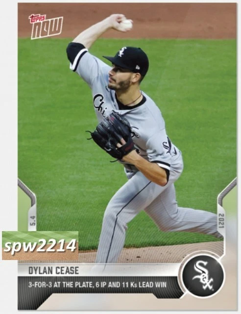 2021 Topps Now Dylan Cease #171 - Image 1 of 1