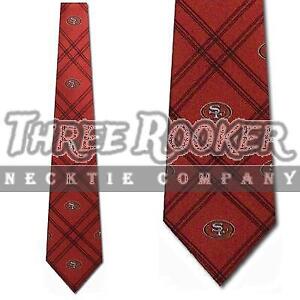 49ers Tie Mens San Francisco Neckties NWT Officially Licensed Neck Ties