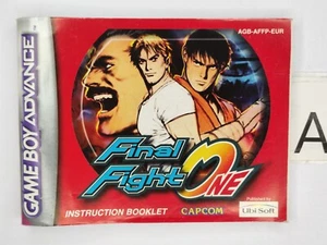 Manual Gameboy Advance: Final Fight One AGB-AFFP-EUR - Afbeelding 1 van 5