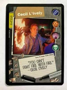 CECIL L'IVELY 1996 X-Files CCG Fixed Common HP #XF96-0159 v1 - Picture 1 of 2