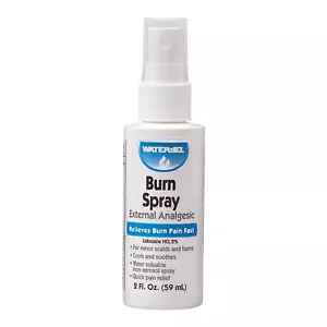 Water Jel Burn Spray Burn Relief Lidocaine 2 oz. Spray Bottle 2% Strength - Picture 1 of 1