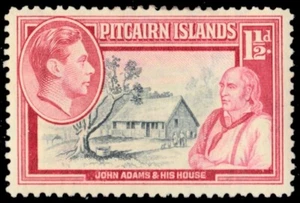 PITCAIRN ISLAND 3 (SG3) - King George VI "John Adams" (pb72570) - Picture 1 of 1