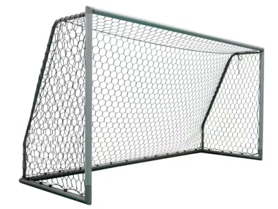 Vallerta 12x 6 FT 66mm Heavy Duty Aluminum Frame Soccer Goal with Premium Net