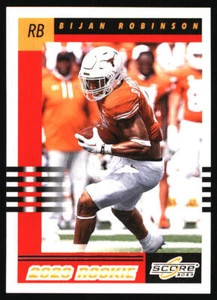 2023 Score #5 2003 Throwback Rookies Bijan Robinson Texas Longhorns - Picture 1 of 2