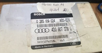 VW Passat 1996-1999 o Audi A4 ecm ecu ordenador 0 265 109 024 Foto 1 de 3