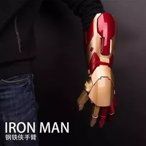 Guantes Iron Man Armadura Usable Brazo MK42 Modelo COS Juguete Hecho a Mano Juegos con disfraces Accesorios Nuevos - Imagen 1 de 16