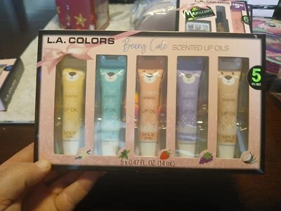 L.A. Colors Lip Oils Beary Cute Set Stocking Stuffer - Image 1 of 4