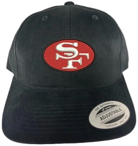 Dan Francisco 49ers Embroidered NFL Trucker Adjustable Hat New Hats Unisex - Foto 1 di 3