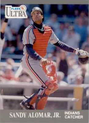 1991 Fleer Ultra - #105 Sandy Alomar Jr. - Image 1 of 2