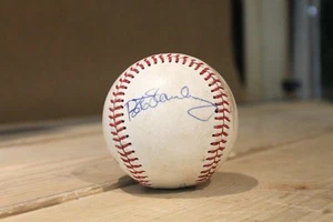 Von Bob Stanley & Rich Gedman signierter Baseball - Bild 1 von 4