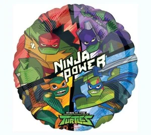 Teenage Mutant Ninja Turtles TMNT Round 17 "Foil Balloons Birthday Party 3 Pack - Imagen 1 de 1