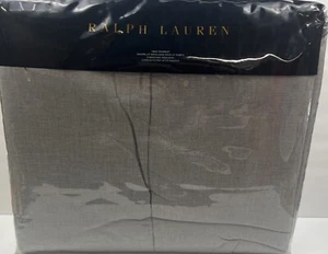 Ralph Lauren Grey Haberdashery Quilt Coverlet Twin Dark Grey NEW - Picture 1 of 8