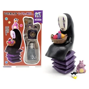 Spirited Away Action Figure No Face Man Cartoon Stacking Toy Cake Topper Gift - Picture 1 of 10