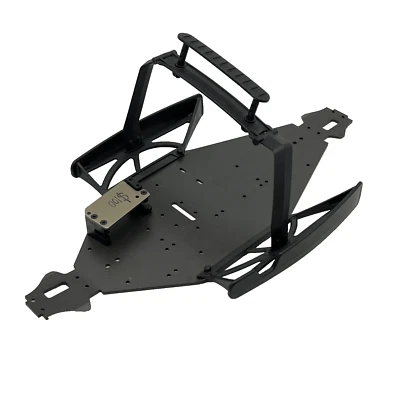 Hobao 10SC 1/10 Short-course Aluminium Chassis w/ SideGuards & Frame - OZRC - Image 1 of 4