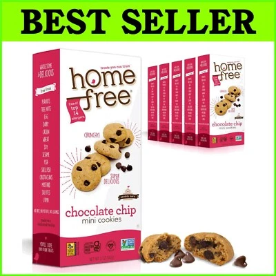 Delicious Gluten-Free Mini Cookies - Chocolate Chip, 6 Pack for Every Occasion Foto 1 de 4