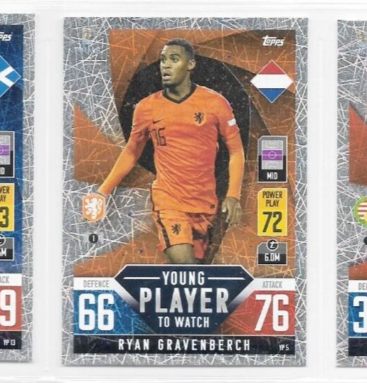 Ryan Gravenberch Holland 2022 Topps UEFA Nationals League Rookie Mojo #YP5 - Image 1 of 1