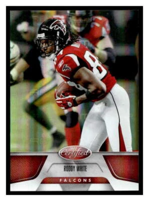 2011 Panini Certified #8 Roddy White Mirror Red #/250 - Image 1 of 2