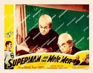 SUPERMAN AND THE MOLE MEN 1951 LOBBY SCENE CARD # 2 -  11 x 14 - Picture 1 of 1
