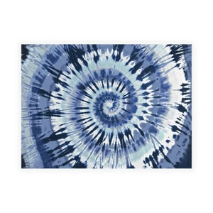 Stampa su Tela su Carta Poster o Quadro Kearns Molly Tie Dye Blue - Picture 1 of 2