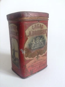 Ancienne boite en métal Chocolat Cacao Driessen - Picture 1 of 7
