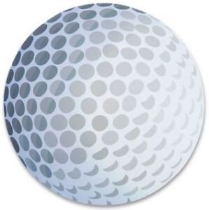 GOLF BALL - Magnet Magnetic Golfball Sports Car Decal