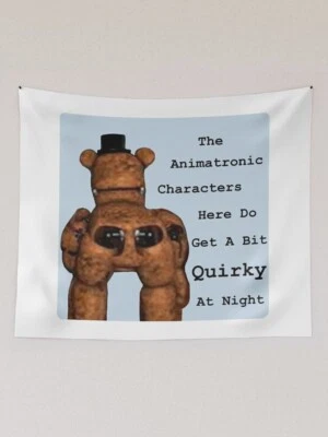 Five Nights At Freddy's Animatronics Гобелен, Гобелен Freddy Fazbear, Мем - Изображение 1 из 2