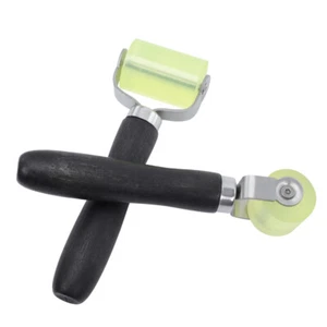 2Pcs Home Wallpaper Flatten Roller Deadening Roller Metal Seam Roller Tool - Picture 1 of 12