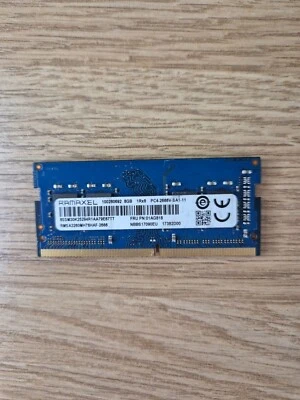 Ramaxel 8GB PC4-2666 PC4-21300 1.2V  CL19 1Rx8 Laptop RAM Memory - Image 1 of 2