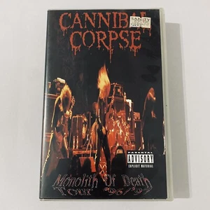 Cannibal Corpse VHS Monolith of Death Tour '96/'97 (VHS, 1997) Death Metal Music - Picture 1 of 5