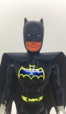UBER RARE HTF VINTAGE JAPANESE MEGO BATMAN BLOWN PLASTIC BOOTLEG 10 INCHES IN GC