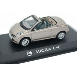 Nissan Micra c+c cabriolet 1:43 NOREV Diecast coche concesionario