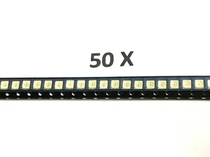 LED super rojo, PLCC2, 628nm, 120°, 10mA, 2,3V, TLMK3104-GS08, VISHAY, 50 unidades - Imagen 1 de 6