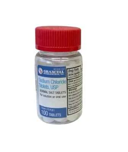 SODIUM CHLORIDE 1 GRAM TABLETS 100 COUNT graxcell brand salt tablets 05/2026 - Picture 1 of 2