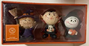 NIB MARTHA STEWART HOME - HALLOWEEN DEKOR TRIO FIGUR VAMPIR HEXE SENSENMANN - Bild 1 von 1