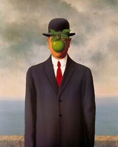 Print - The Son of Man, 1946 by Rene Magritte