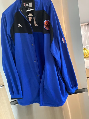 New York Knicks blue Adidas Warm up jacket men's adult 2xl XXL NEW Cover