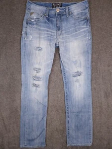 Salvage Jeans Herren 34 (32x30) Mayhem Buckle Regular Fit Distressed helle Waschung - Bild 1 von 15