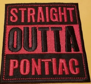 Parche bordado STRAIGHT OUTTA COMBAT hierro o cosido 3,25x3,5" * - Imagen 1 de 2