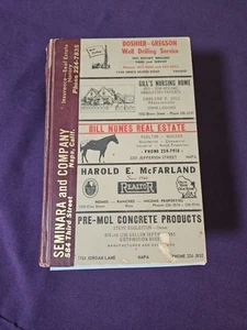 1963 Napa, CA business Phone Directory - Picture 1 of 7