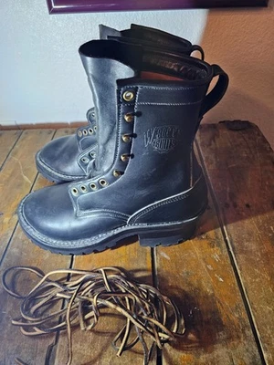 White's Boots size 12 wide vibram sole - Image 1 of 4