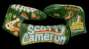 NEW Scotty Cameron 2025 St. Patricks Day Tricolour Crown Blade Putter Headcover - Picture 1 of 5