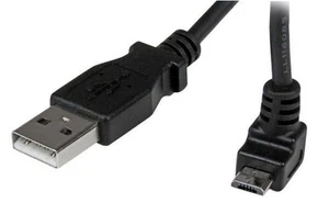 STARTECH - Kabel USB 2.0 A ke Micro B Sudut Naik, 1m Hitam - Picture 1 of 1