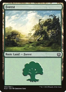 [MTG] Forest (263) (KLD) NM - Picture 1 of 1