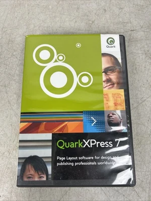 QuarkXPress 7 Page Layout Software Design Publishing Professionals Windows Mac - Image 1 of 4